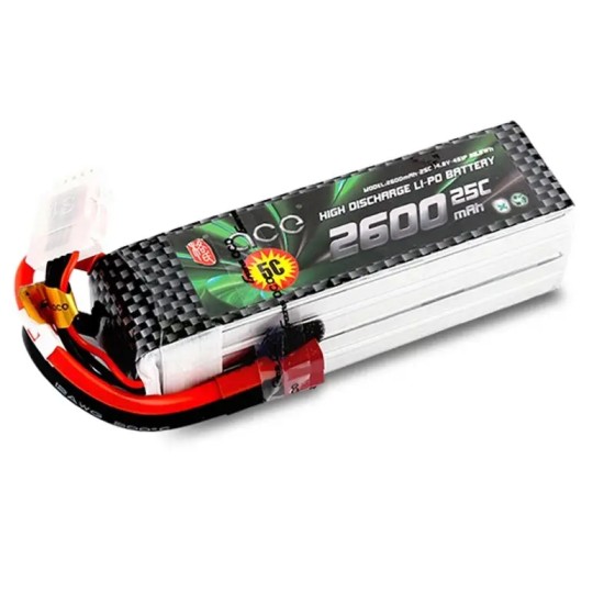 Batería Gens 14,8 V 2200mAh 2600mAh 3300mAh con enchufe T/XT60 para Dron de carreras de marco de avión